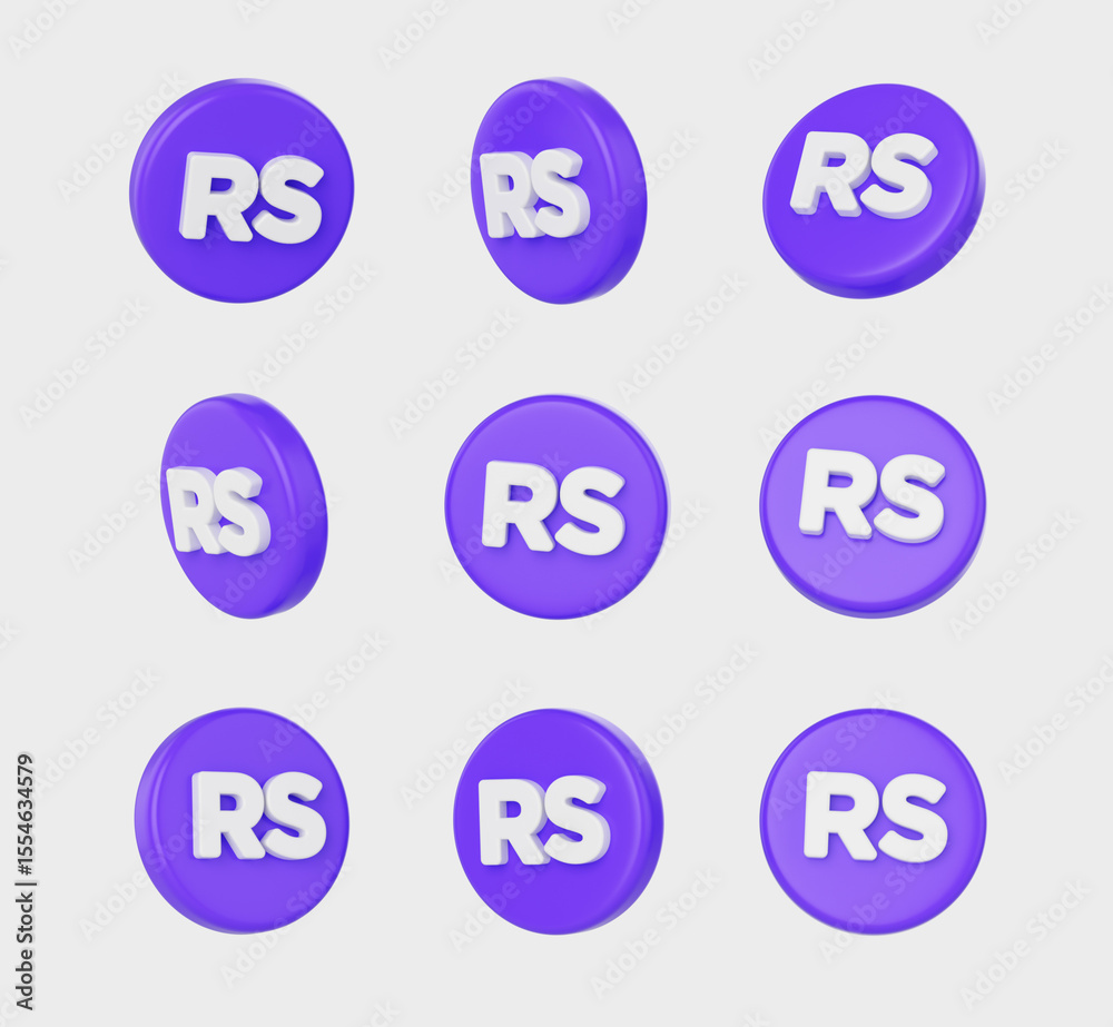Purple coins with Purple coins with