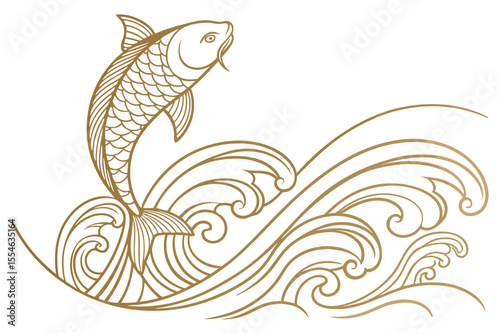 vector illustration of a tribal tattoo