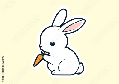rabbit with carrot