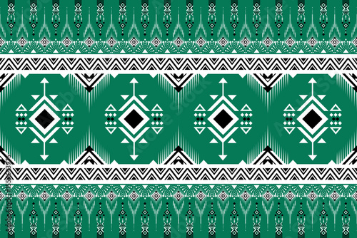 Ethnic geometric pattern seamless