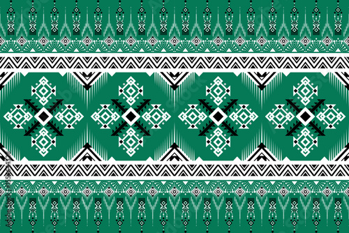 Ethnic geometric pattern seamless