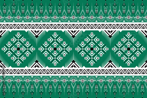 Ethnic geometric pattern seamless