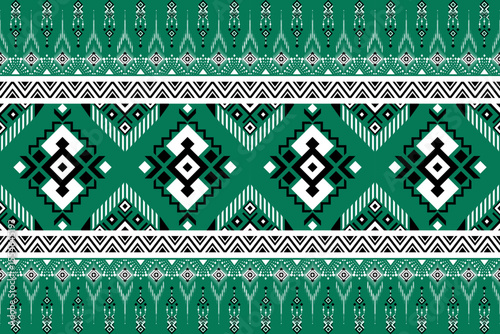 Ethnic geometric pattern seamless