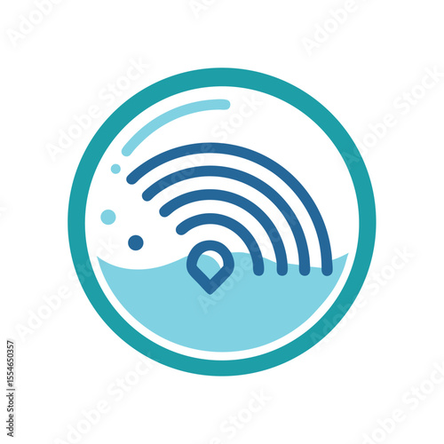 Wave signal location