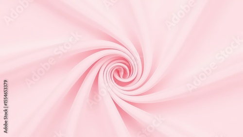 Soft Pink Fabric with Twirling Pattern and Smooth Texture