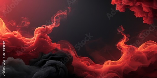 Abstract red smoke background wallpaper texture design graphic art