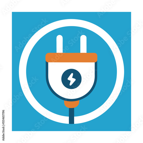 Electric plug symbol