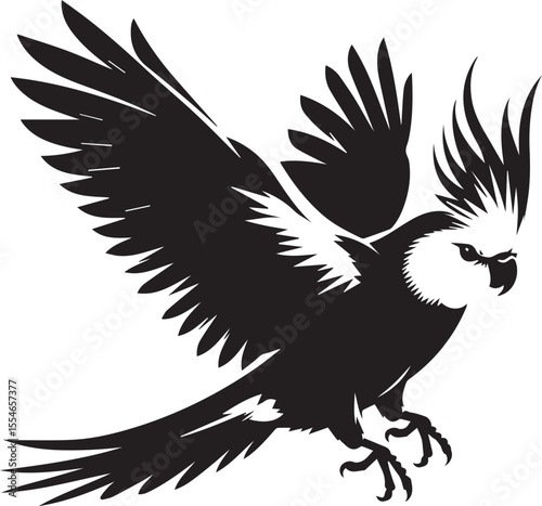 Cockatiel Parrot Vector 