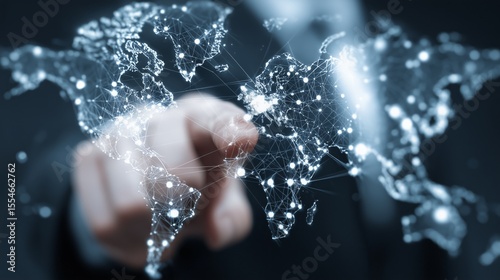Exploring connections in global business networking for recruitment and outsourcing strategies