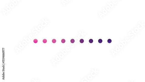 Short audio waveform animation with a pink-purple gradient on a white background. Vertical bars pulse smoothly to visualize sound or voice. Ideal for music, audio content, and visual projects.