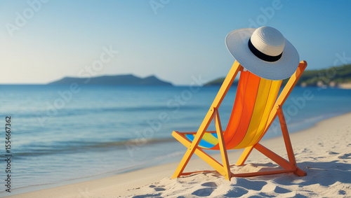 Beautiful summer beach