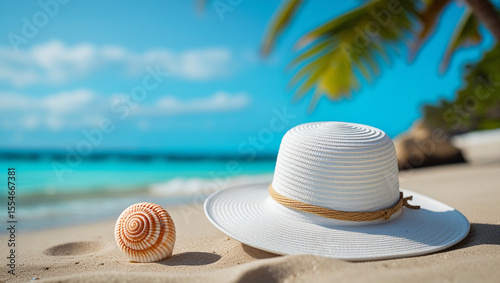 Beautiful summer beach
