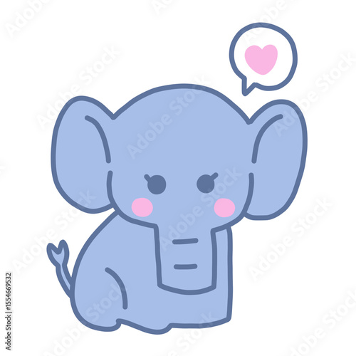 baby elephant cartoon