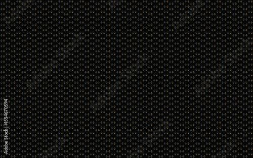 Wallpaper Mural Seamless abstract geometric pattern with mini V shape n dot composition in gray n brown on black background. Vector illustration, for masculine shirt lady dress cloth cover decoration all over print  Torontodigital.ca