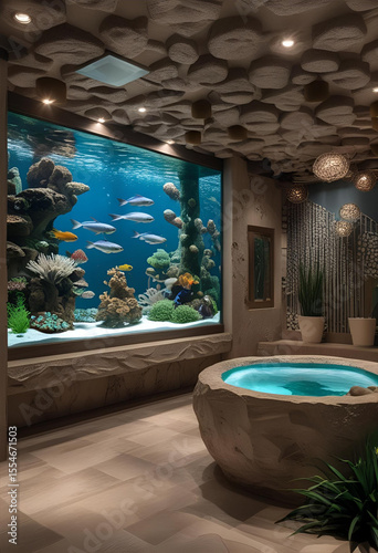 swimming pool in hotel