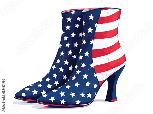 american flag boots