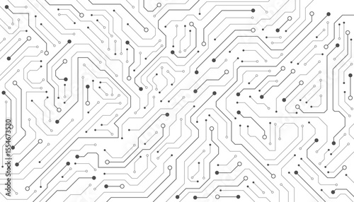Abstract Technology Background , circuit board with copy space stock illustration.