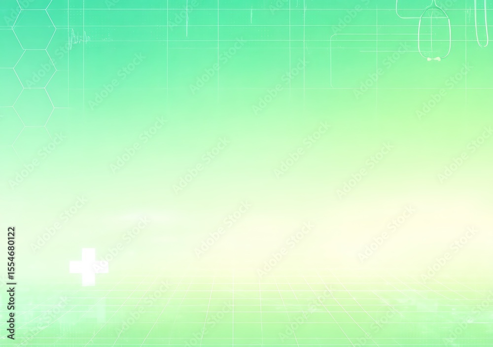 Fototapeta premium Medical technology health research background template