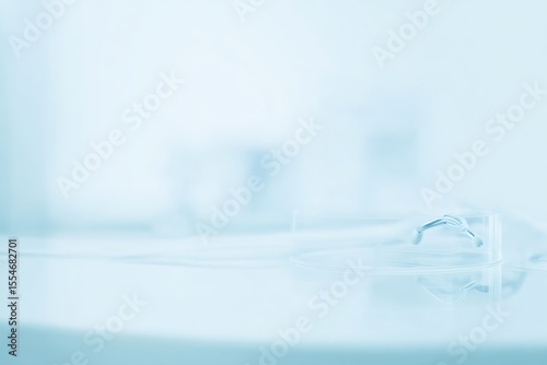 Minimalist surgical device in cool hues
