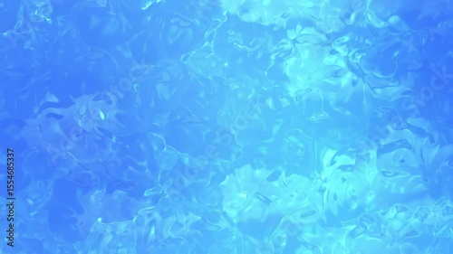 Cool Azure Water Surface: A refreshing visual journey through the calming surface of a body of water. Experience the depth and serenity in an artful abstract. 