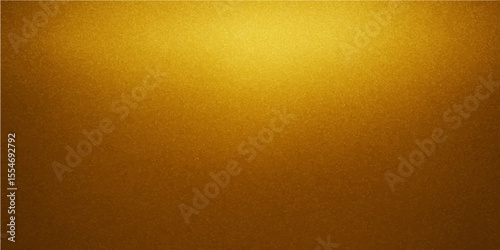 Aged gold metal with a rough, grunge texture on a vintage brown paper surface creates an antique wallpaper design