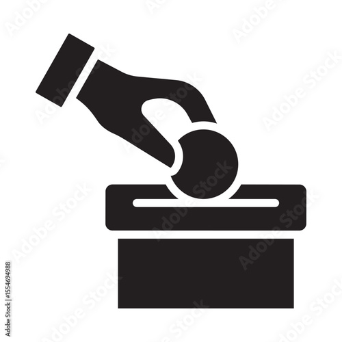 Charity Vector Icon which can easily modify or edit