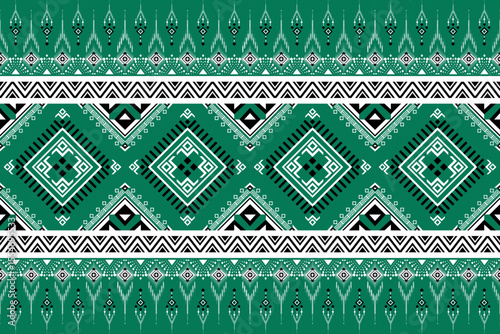 Ethnic geometric pattern seamless