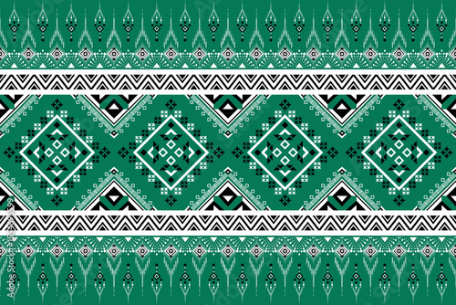 Geometric ethnic pattern design