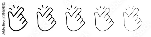 Easy icon flat simple outline logo