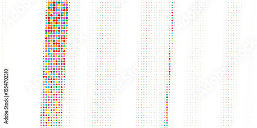 Halftone square colorful vector background