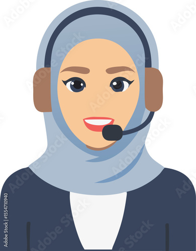 young-woman-in-hijab-working-in-customer-service--icon
