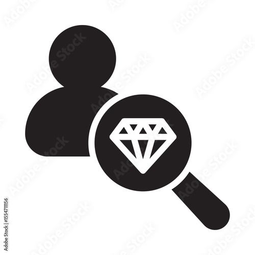 Lifetime value Vector Icon which can easily modify or edit