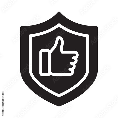 Reliability Vector Icon which can easily modify or edit