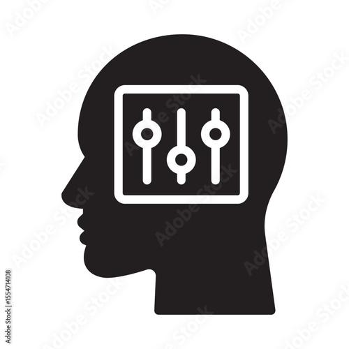 Self actualization Vector Icon which can easily modify or edit