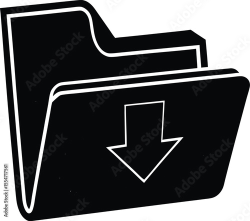 Folder Download Icon