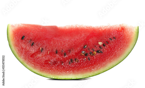Wallpaper Mural Watermelon slice isolated on white background, side view Torontodigital.ca