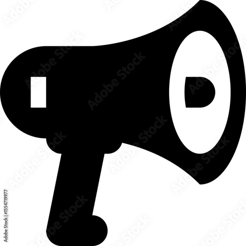 Megaphone Icon Vector Announcement Speaker Communication Symbol