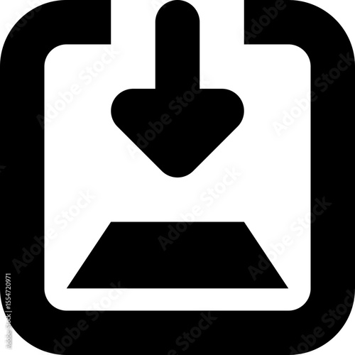 Download Save Export Vector Icon