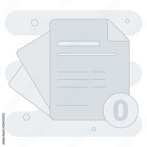 Empty File  Empty States Illustration