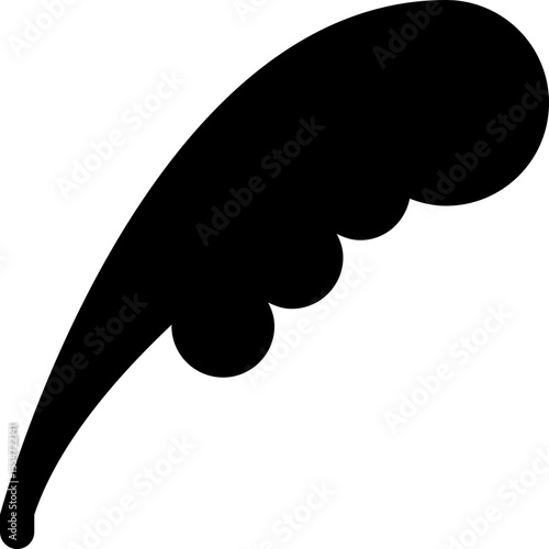 Feather Bird Wing Nature Flight Icon Vector