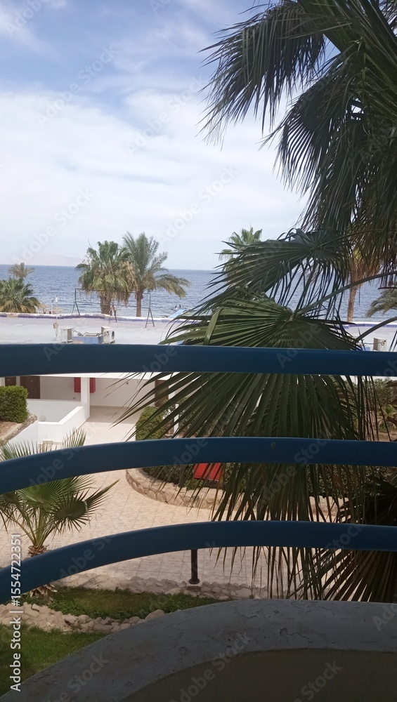 Fototapeta premium tropical beach resort
