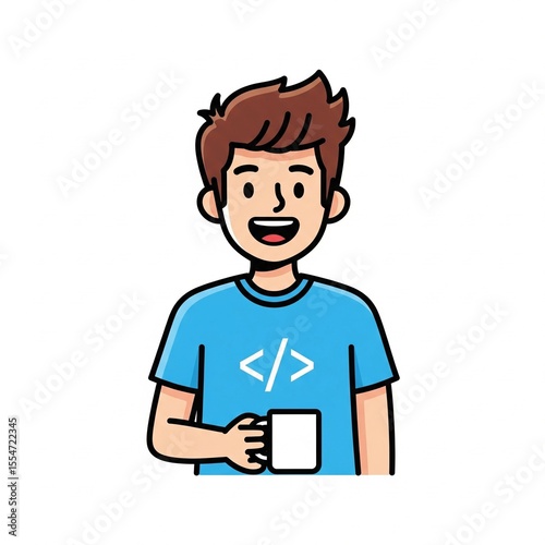boy with blank sign