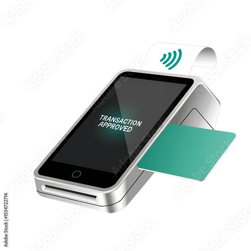 Credit Card Transaction Approved on a Point of Sale Terminal