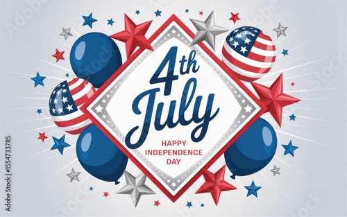 Independence Day Greeting Template
