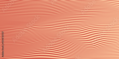 Groovy hippie 70s backgrounds. Twisted and distorted vector texture in trendy retro psychedelic style. Waves, swirl, swirl pattern.