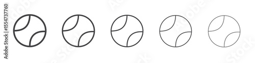 Teeth icon flat simple outline logo