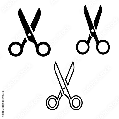 Scissors Vector Set 