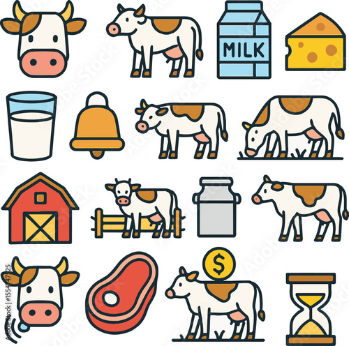 farm animals set