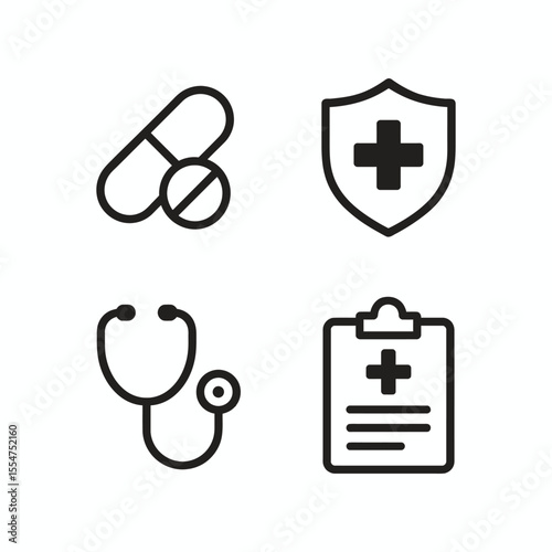 Medical Icons healthcare health