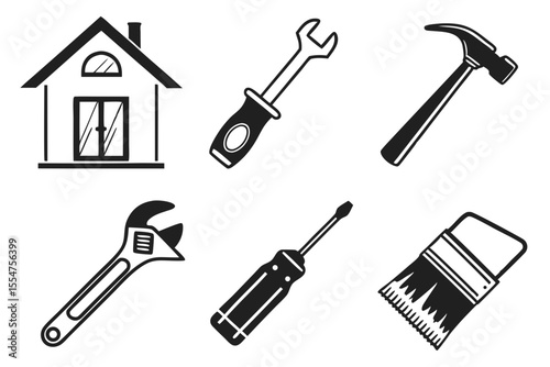tools icon set